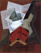 Juan Gris Red book oil on canvas